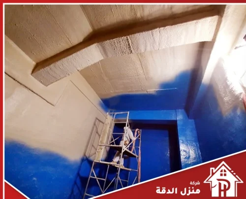 عزل خزانات المياه الأرضية والعلوية